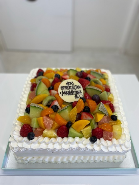 20周年ケーキ